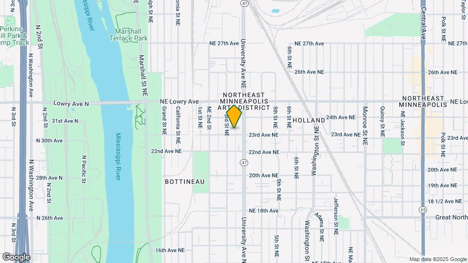 311 23rd Ave NE-Unit -1 Map and Location Details