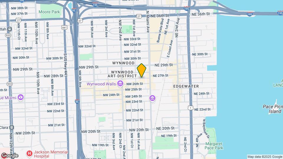 Sentral Wynwood Mapa y Detalles de la Ubicación