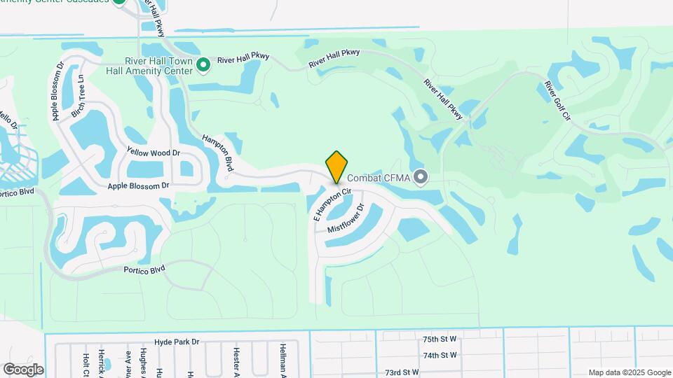 3501 E Hampton Cir Map and Location Details