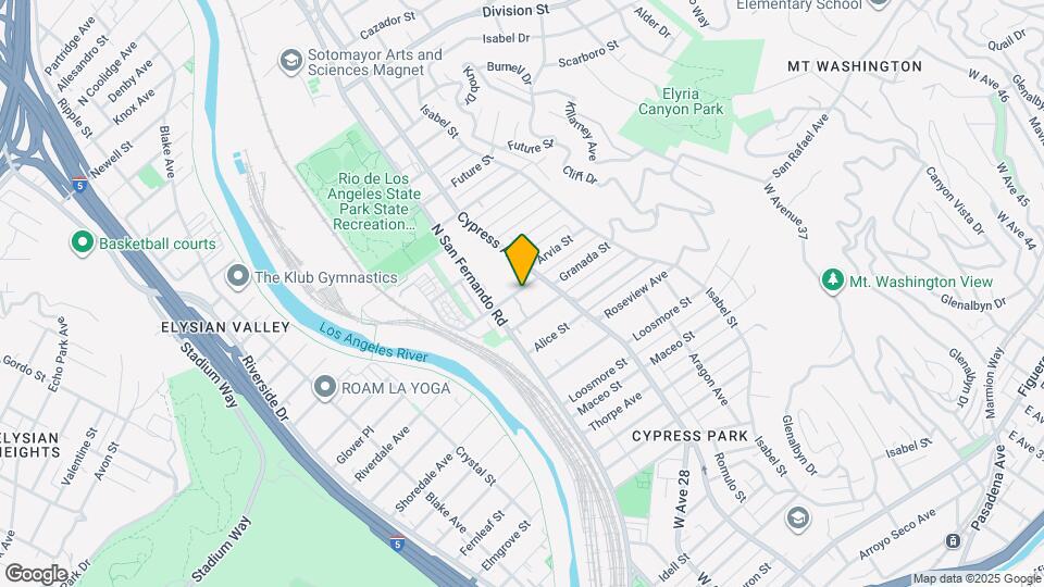 2632 1/2 Arvia St Map and Location Details