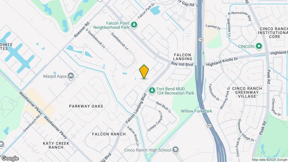 2118 Great Prairie Ln Map and Location Details