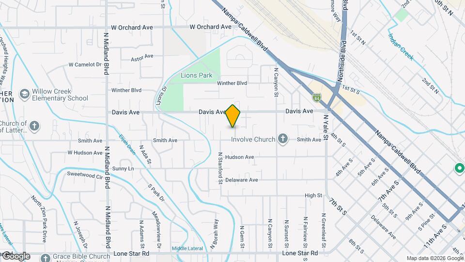 115 N Rowena St Map and Location Details