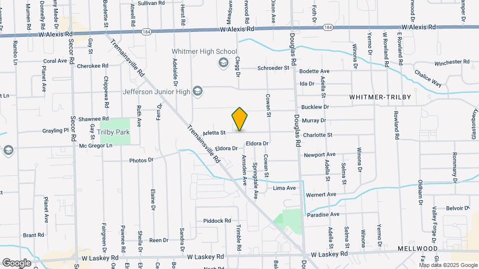 2705 Arletta St Map and Location Details
