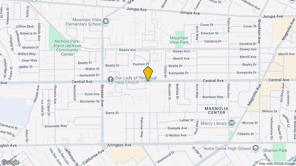 6602 Montclair Dr Mapa y Detalles de la Ubicación