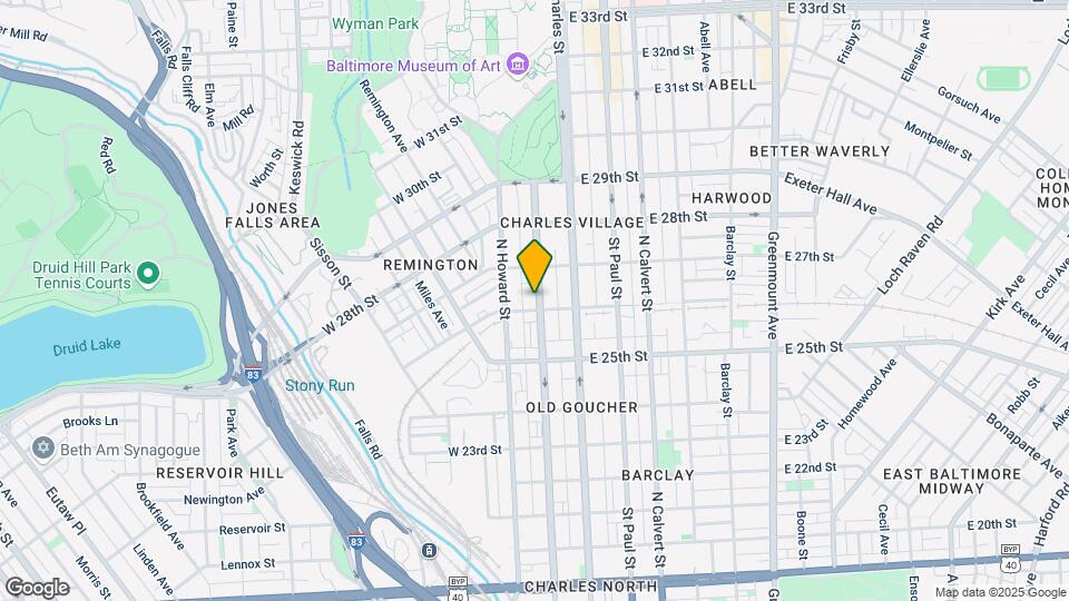 2608 Maryland Ave Mapa y Detalles de la Ubicación
