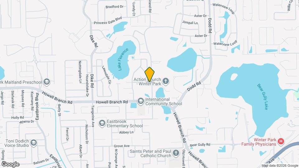 1463 E Brookshire Ct Map and Location Details