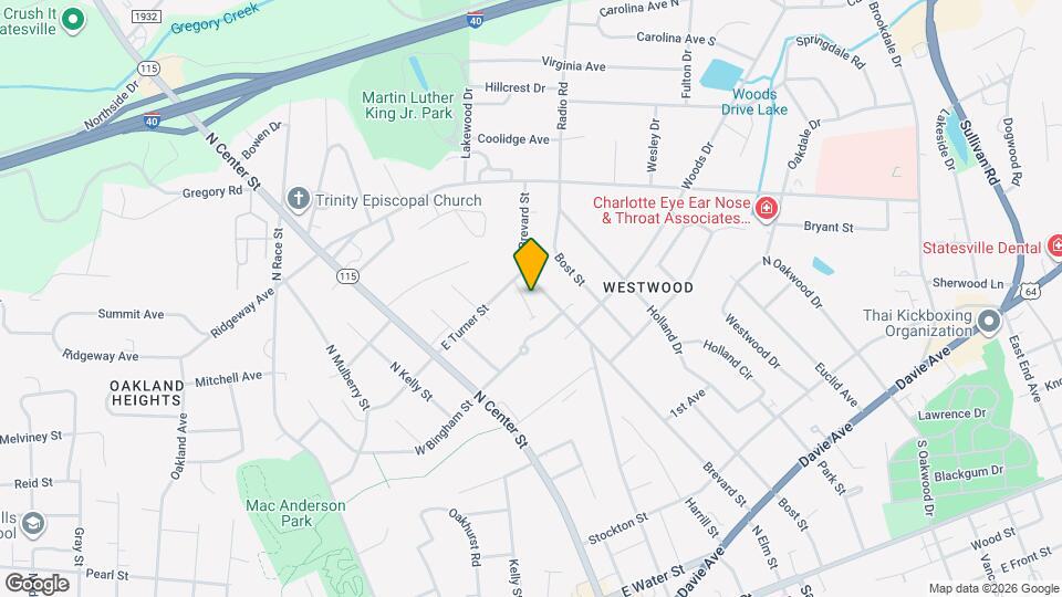 518 Sylvia St Mapa y Detalles de la Ubicación