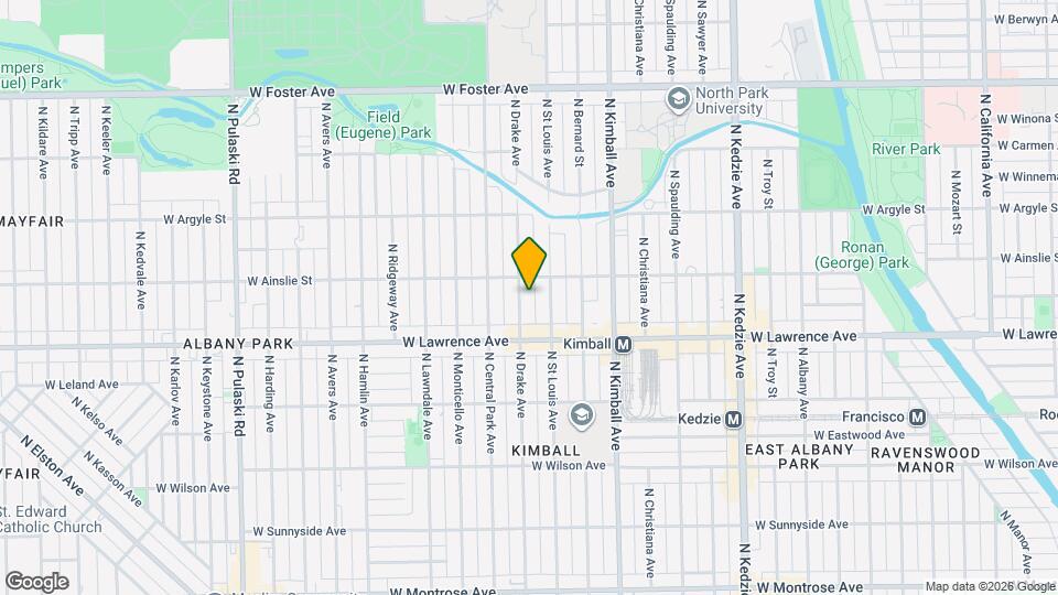 4843 N Drake Ave Map and Location Details