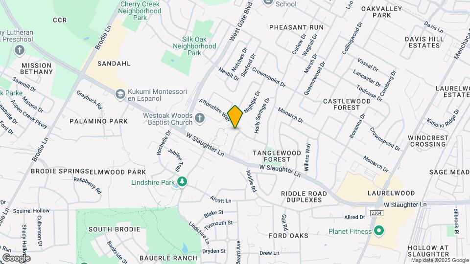 9802 Brasher Dr Map and Location Details