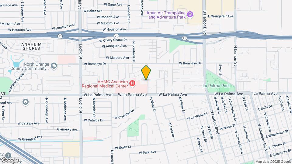 1141 N West St Map and Location Details