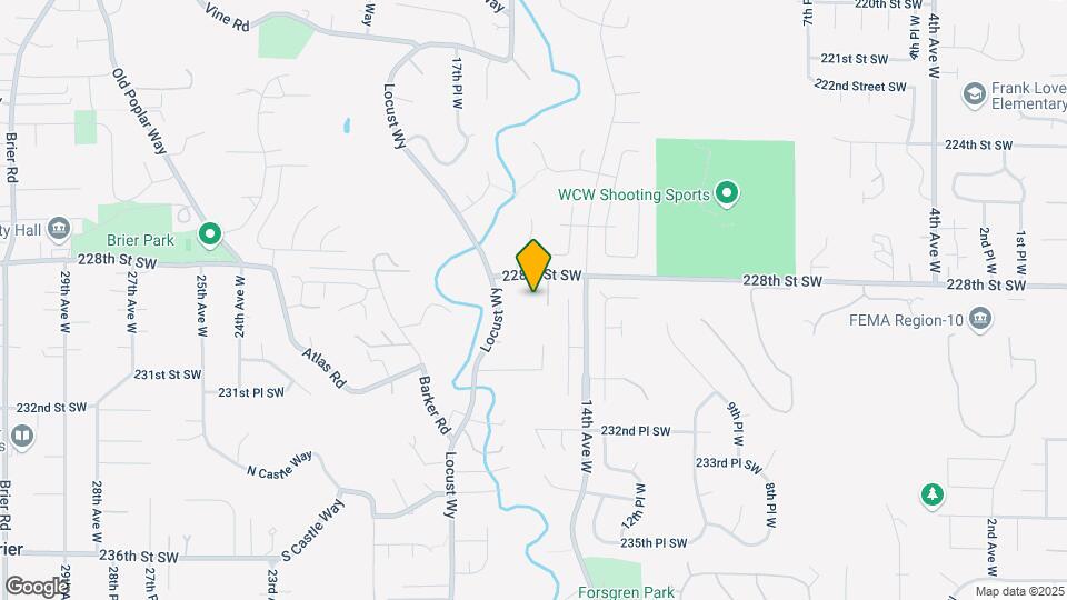 1510 228th St SW Mapa y Detalles de la Ubicación