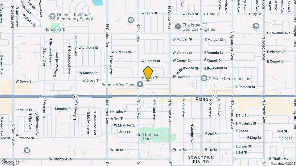 442-458 W Ramona Dr Map and Location Details