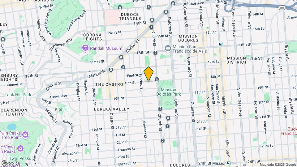 3859 18th St Map and Location Details