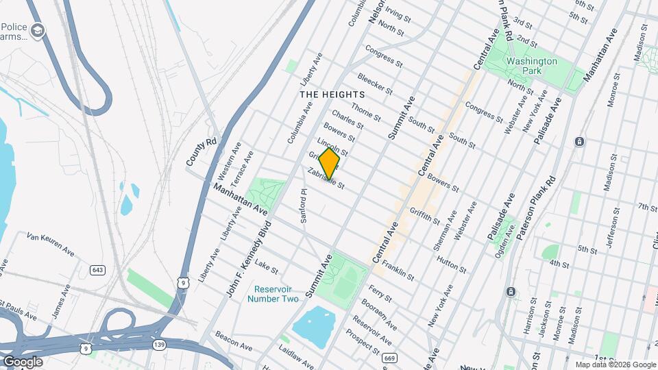 97-99 Zabriskie St Map and Location Details