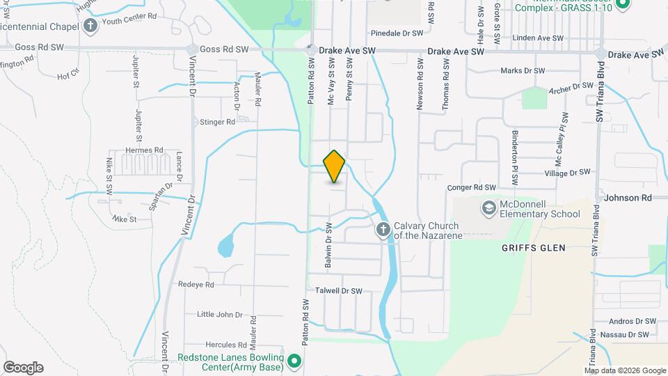 3900 Rucker Cir SW Map and Location Details