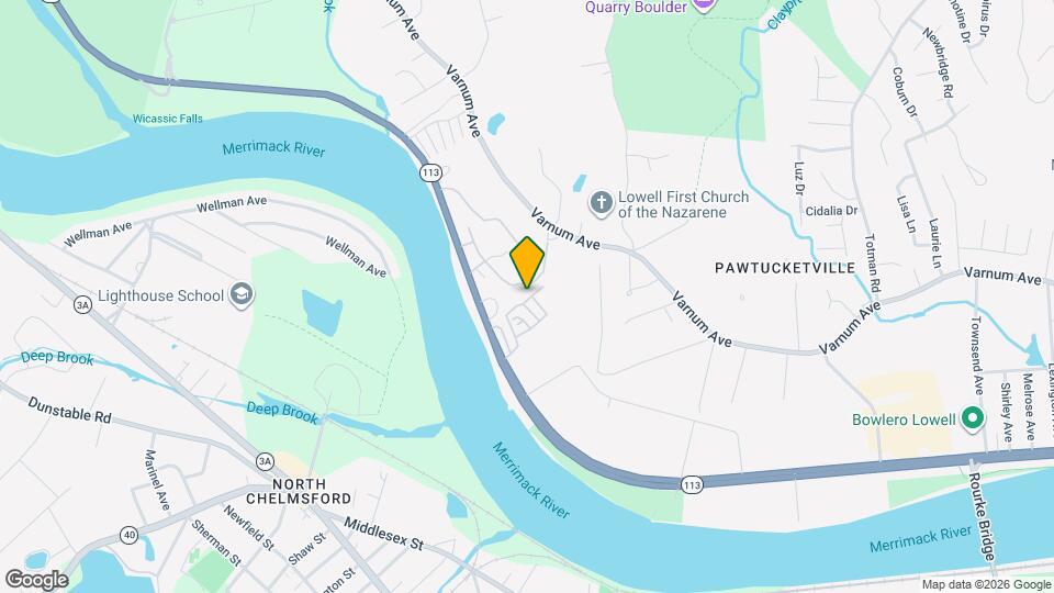 1225 Pawtucket Blvd Map and Location Details