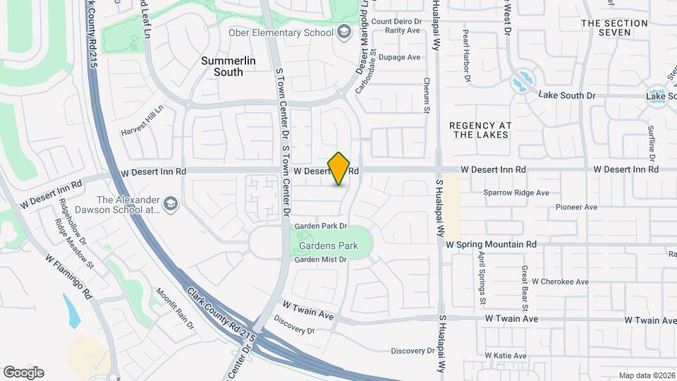 10447 Garden Rose Dr Map and Location Details