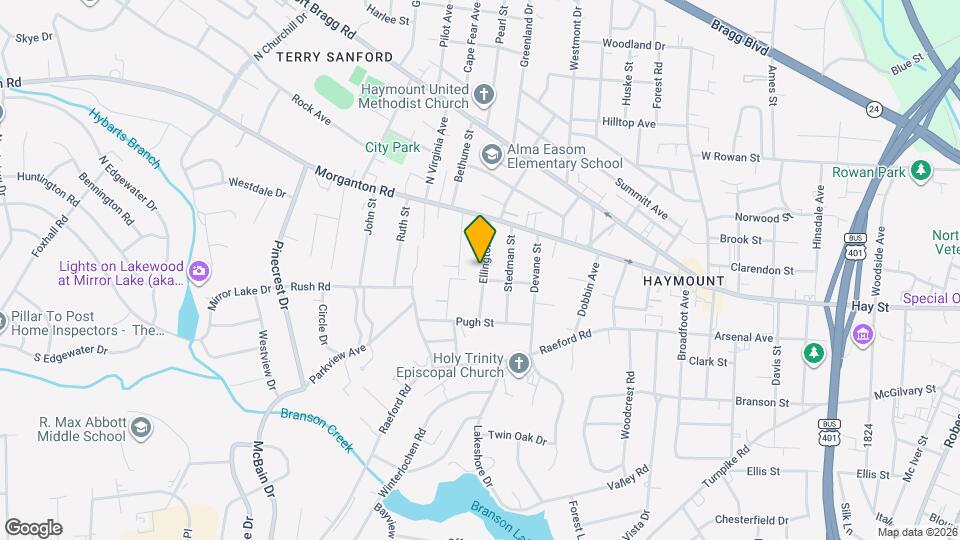 126 Ellington St Map and Location Details