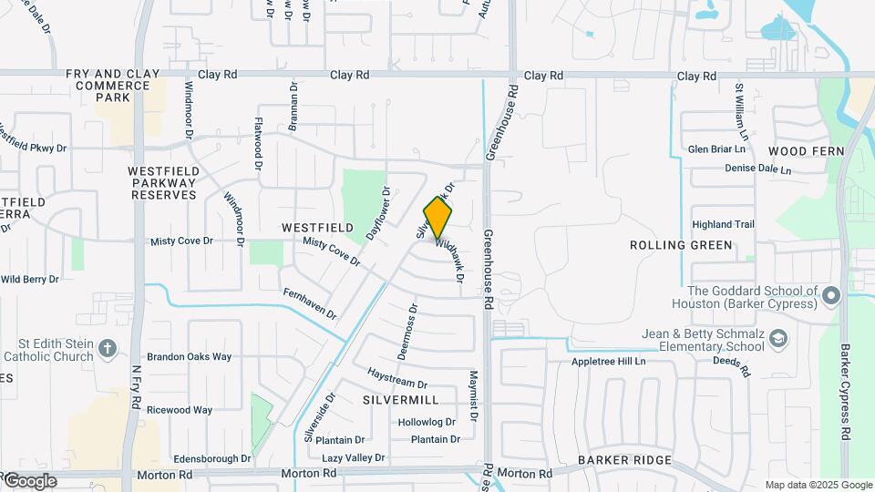 3807 Wildhawk Dr Map and Location Details
