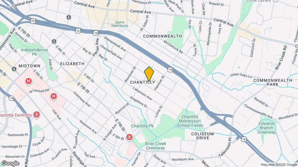 2417 Bay St Map and Location Details