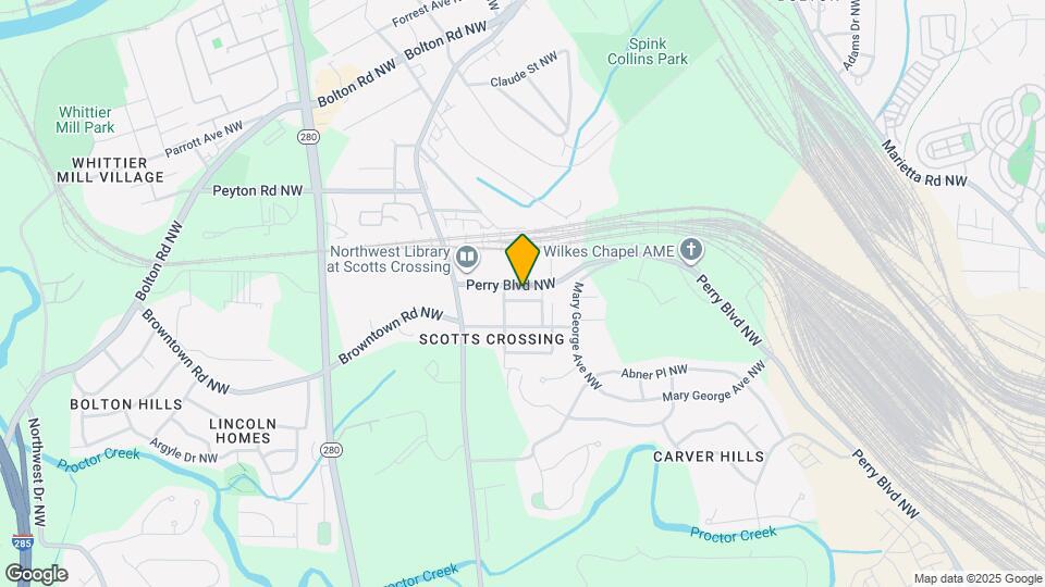 2430 Perry Blvd NW Map and Location Details