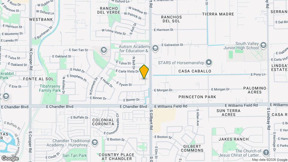 374 N Scott Dr Mapa y Detalles de la Ubicación