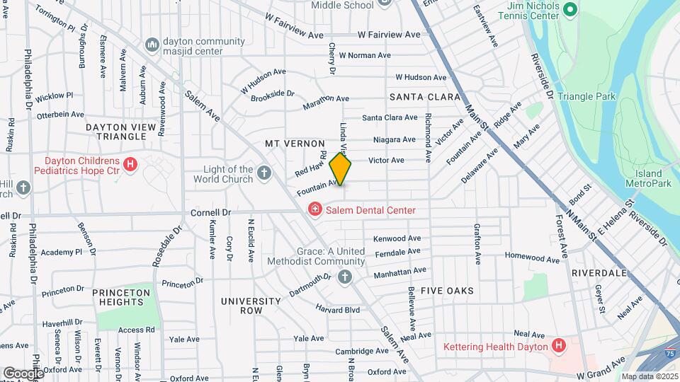 1011 Linda Vista Ave Map and Location Details