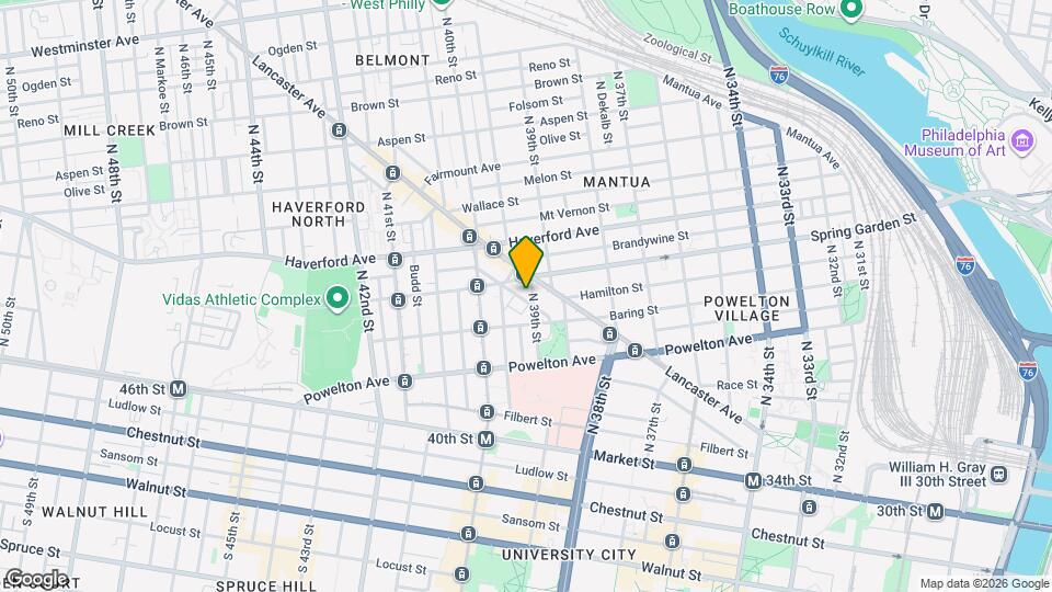 3913 Warren St Map and Location Details
