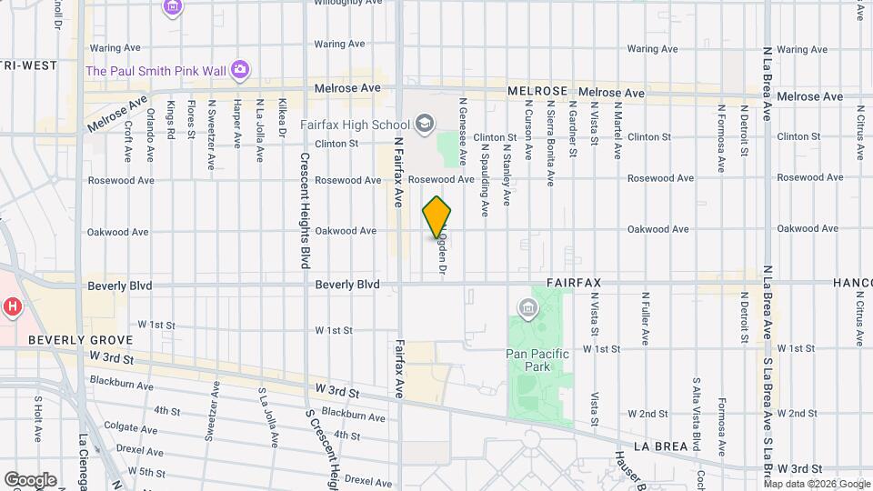 351 N Ogden Dr Map and Location Details