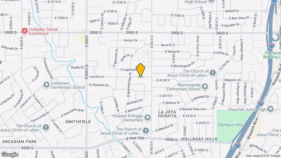 2630 Lincoln Ln Map and Location Details