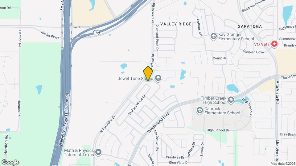 12320 Walden Wood Dr Map and Location Details
