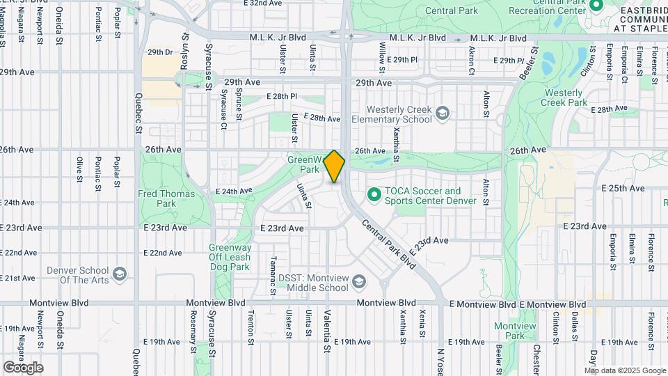 2523 Central Park Blvd Map and Location Details