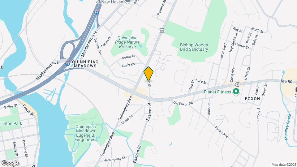 554 Eastern St Map and Location Details