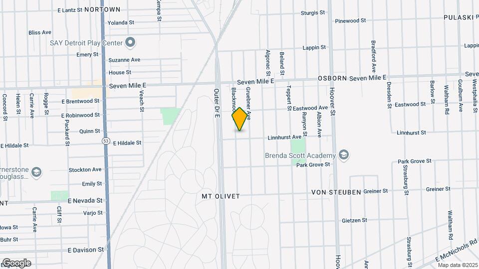 18612 Blackmoor St Map and Location Details