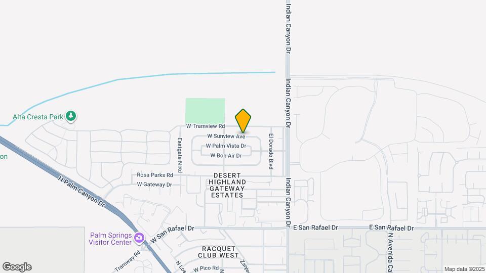 361 W Sunview Ave Map and Location Details