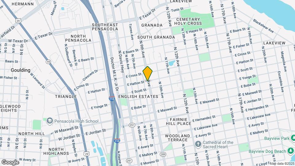 899 E Hatton St Mapa y Detalles de la Ubicación