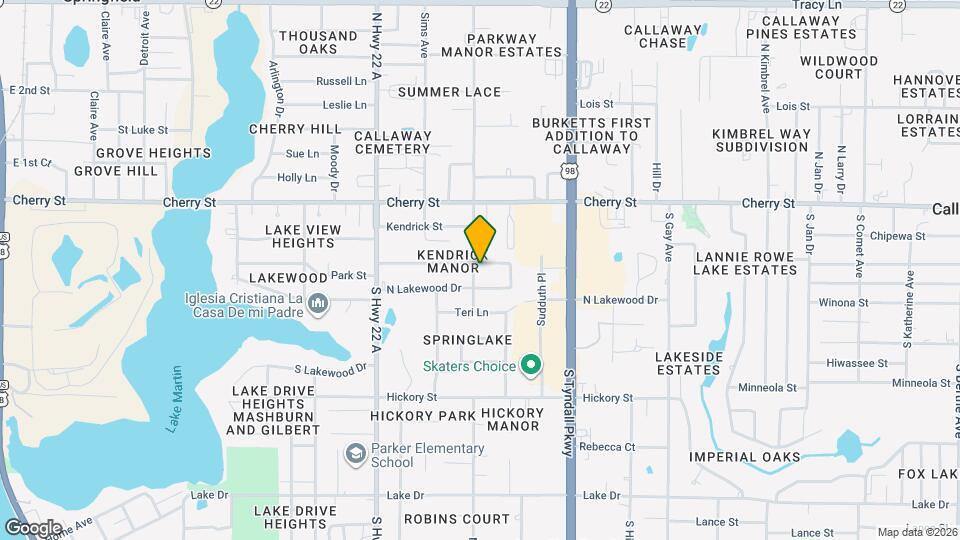 5204 Park St Map and Location Details