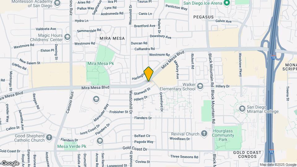 8855 Mira Mesa Blvd Map and Location Details