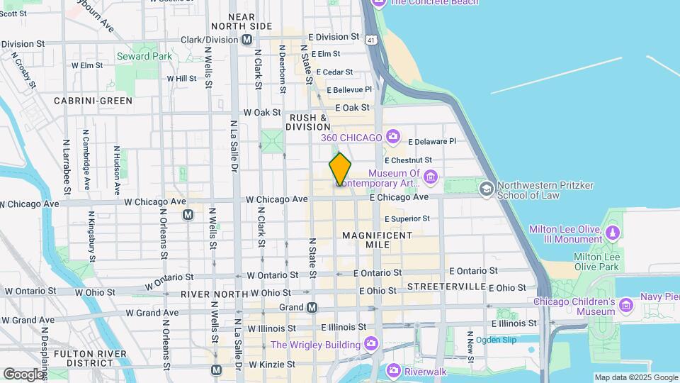 Chicago Wabash Mapa y Detalles de la Ubicación
