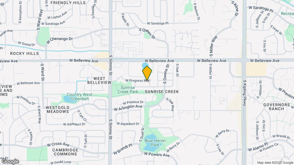 11228 W Progress Ave Map and Location Details