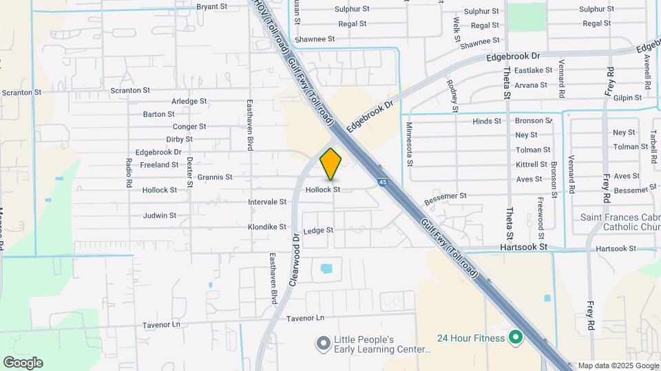 9641 Hollock St Map and Location Details