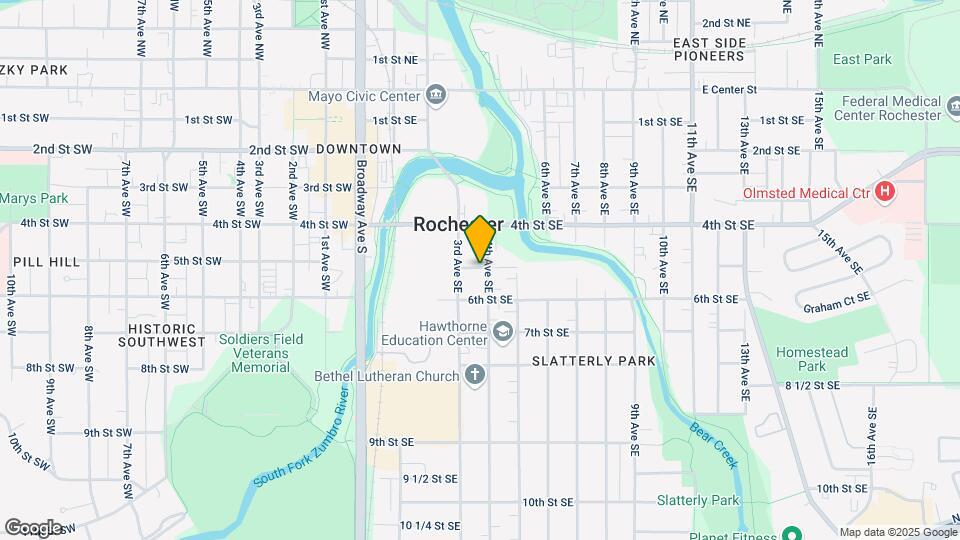 318 5th St SE Map and Location Details