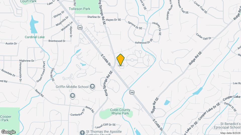 1280 Stone Castle Cir Map and Location Details