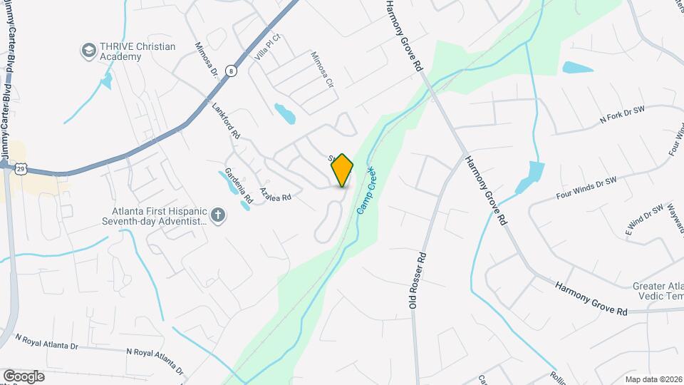 5957 Stow Dr Map and Location Details