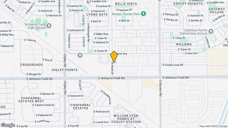 2300 S Nancy Ln Map and Location Details