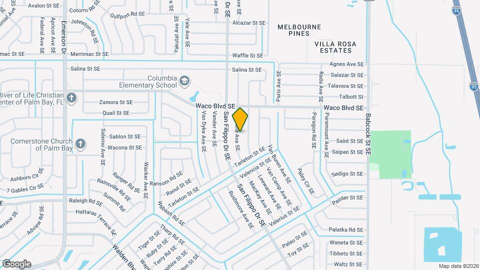 1349 Vandalia Ave SE Map and Location Details