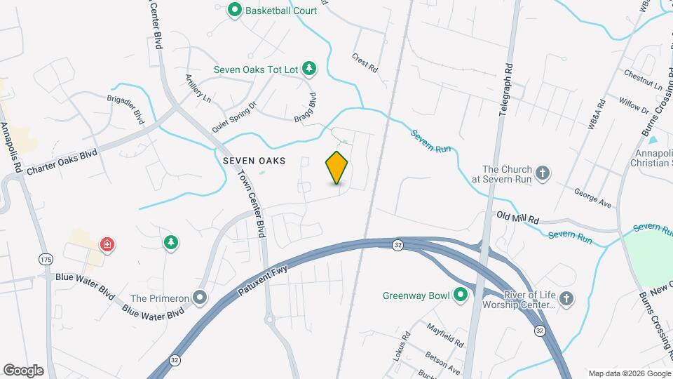 1730 Bluffs Island Ct Map and Location Details