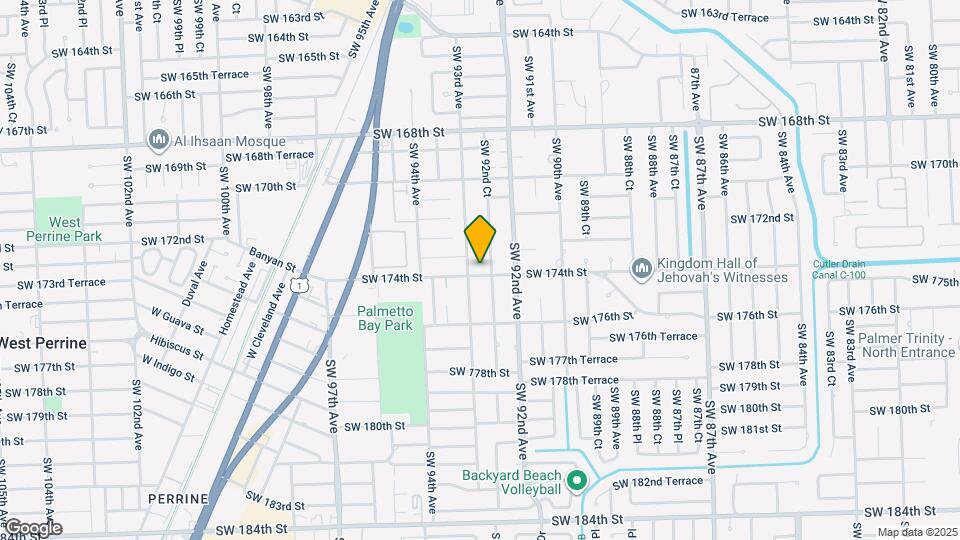 9261 SW 174th St Map and Location Details
