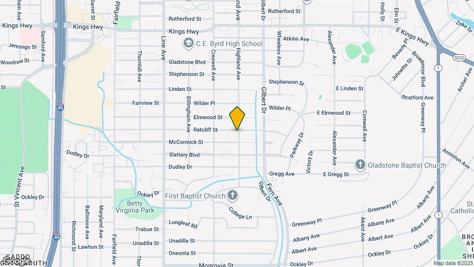 501 Ratcliff St Map and Location Details