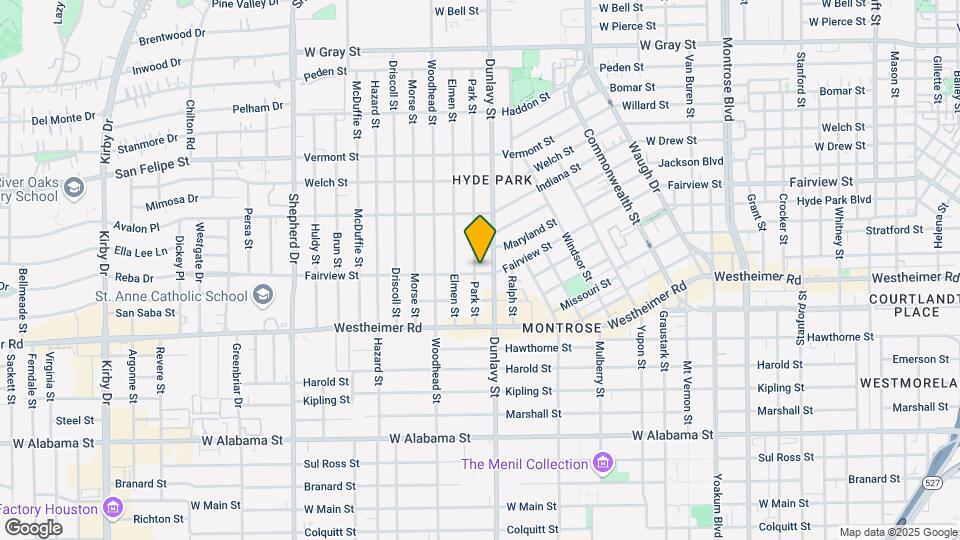 2323 Park St Map and Location Details